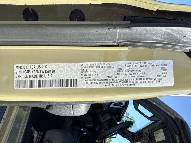 2026 Jeep Wrangler Sport