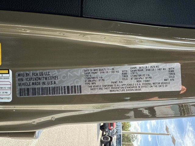 2026 Jeep Wrangler Willys