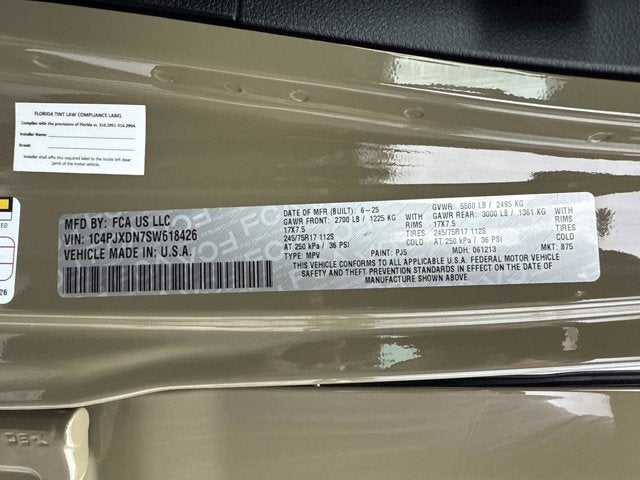 2025 Jeep Wrangler Sport S