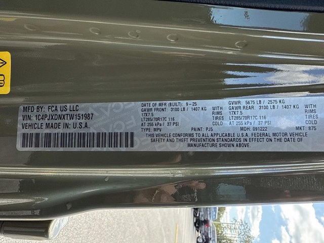 2026 Jeep Wrangler Willys