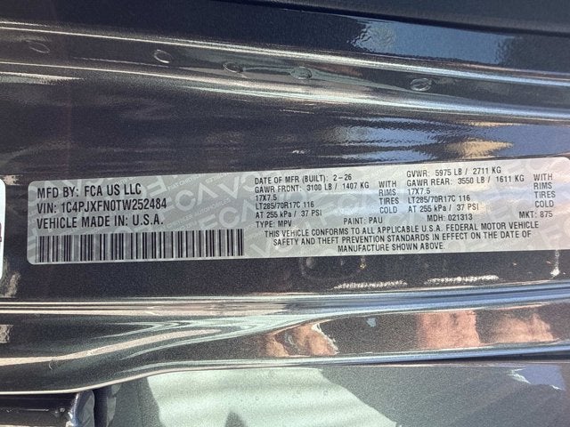 2026 Jeep Wrangler Rubicon