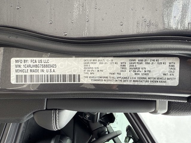 2025 Jeep Grand Cherokee Limited