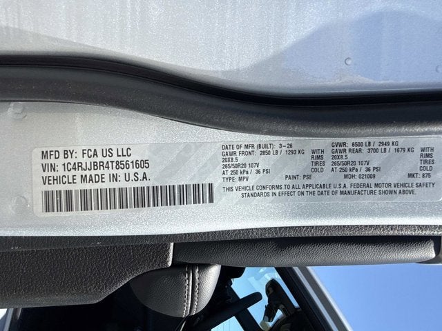 2026 Jeep Grand Cherokee L Limited