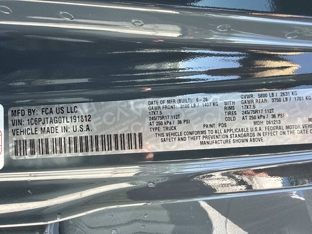 2026 Jeep Gladiator Sport S