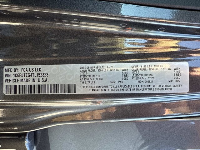 2026 Jeep Gladiator Mojave X