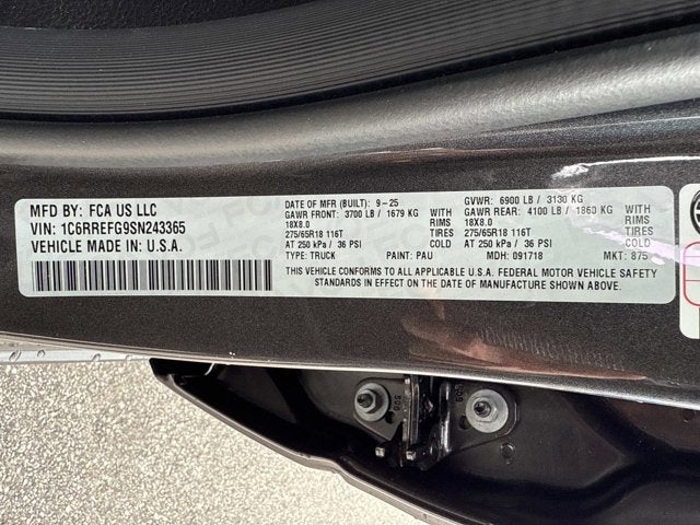 2025 RAM 1500 Big Horn