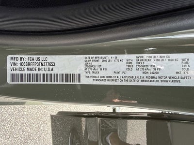 2026 RAM 1500 Big Horn