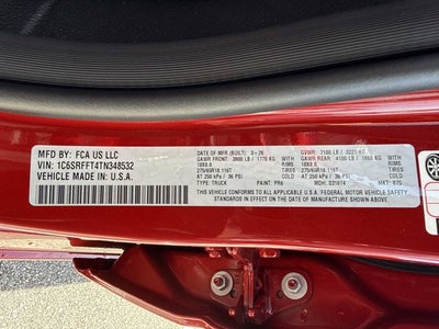 2026 RAM 1500 Big Horn