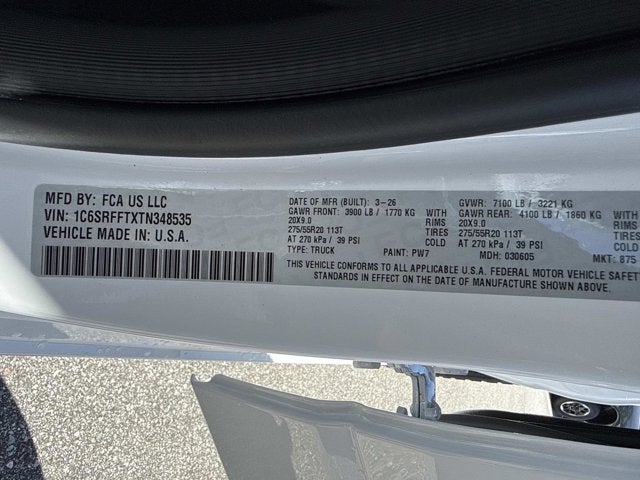 2026 RAM 1500 Big Horn
