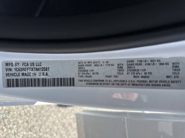 2026 RAM 1500 Big Horn
