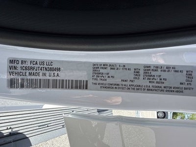 2026 RAM 1500 Laramie