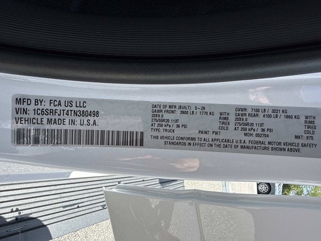 2026 RAM 1500 Laramie