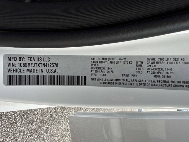 2026 RAM 1500 Laramie