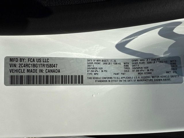 2026 Chrysler Pacifica Select