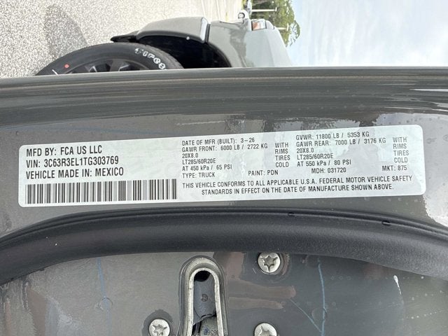2026 RAM 3500 Laramie