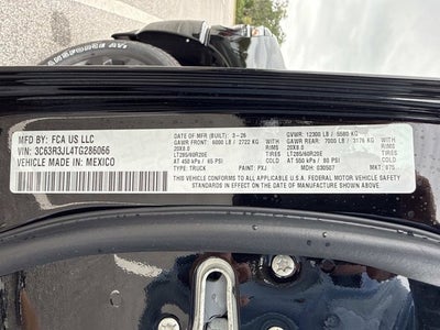 2026 RAM 3500 Laramie