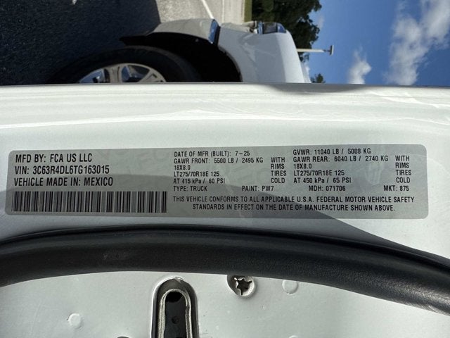 2026 RAM 2500 Big Horn