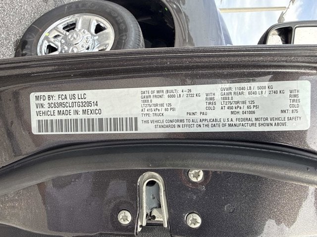 2026 RAM 2500 Tradesman