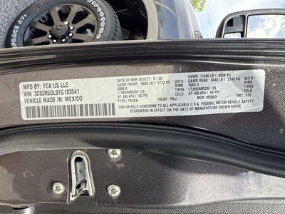 2026 RAM 2500 Big Horn