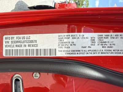 2026 RAM 3500 Tradesman