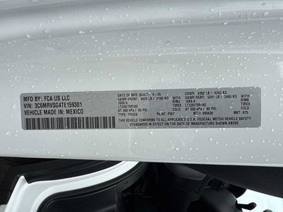 2026 RAM ProMaster Cargo Van Tradesman