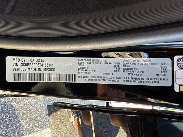 2026 RAM 1500 Big Horn