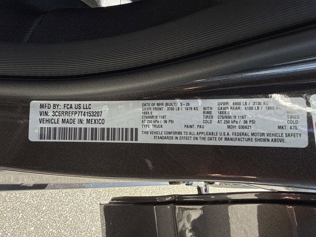 2026 RAM 1500 Big Horn