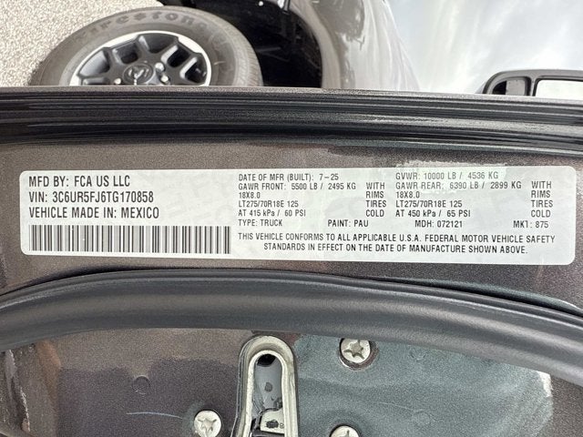 2026 RAM 2500 Laramie