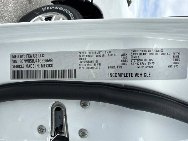 2026 RAM 2500 Tradesman