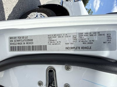 2026 RAM 3500 Chassis Cab Tradesman