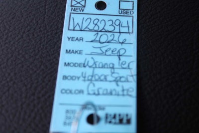 2026 Jeep Wrangler WRANGLER 4-DOOR 85TH ANNIVERSARY EDITION