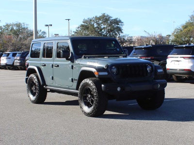 2024 Jeep Wrangler 4-Door Willys 4x4