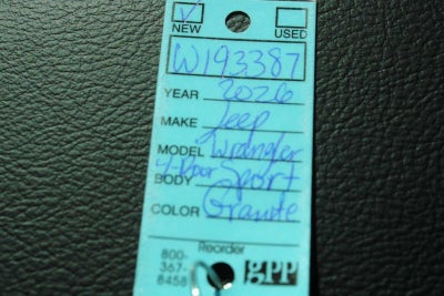 2026 Jeep Wrangler WRANGLER 4-DOOR WILLYS