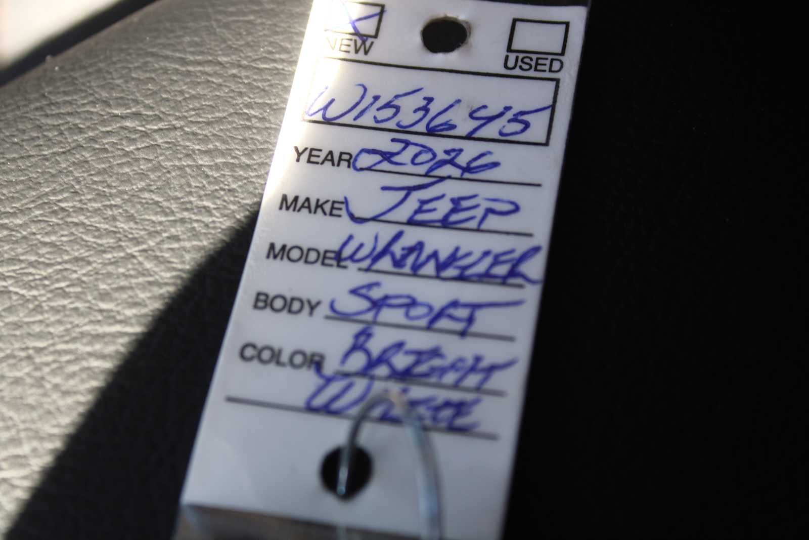 2026 Jeep Wrangler WRANGLER 4-DOOR WILLYS