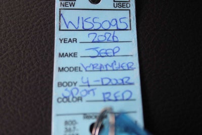 2026 Jeep Wrangler WRANGLER 4-DOOR SPORT