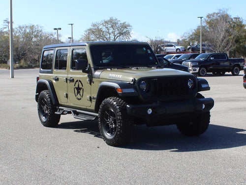 2025 Jeep Wrangler 4-Door Willys 4x4