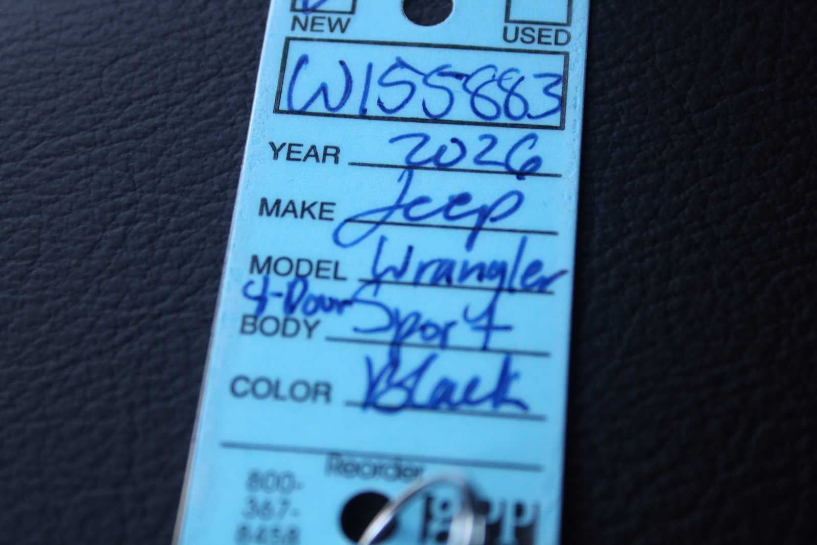 2026 Jeep Wrangler WRANGLER 4-DOOR WILLYS