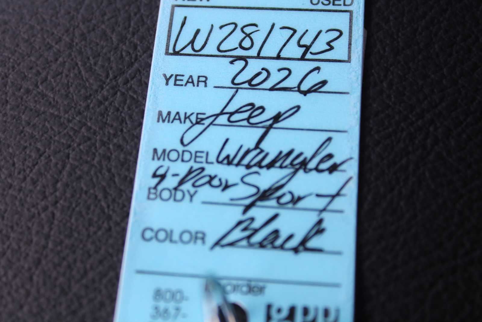 2026 Jeep Wrangler WRANGLER 4-DOOR 85TH ANNIVERSARY EDITION