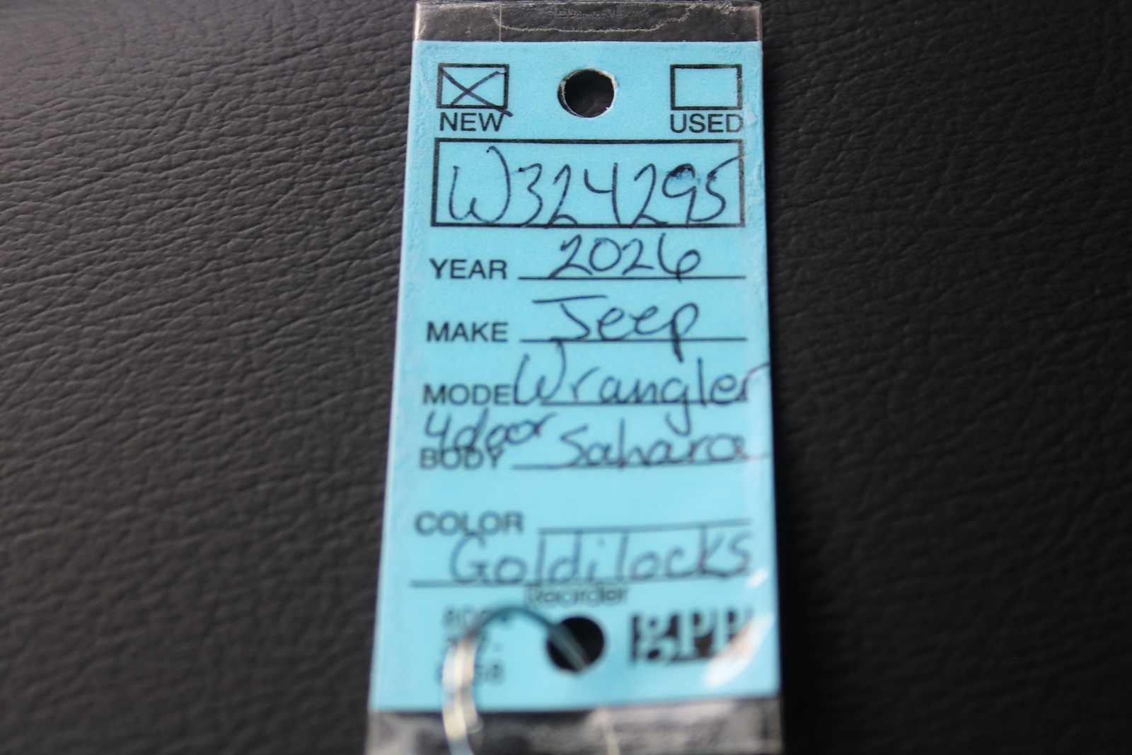2026 Jeep Wrangler Sahara