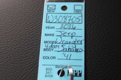 2026 Jeep Wrangler Sahara
