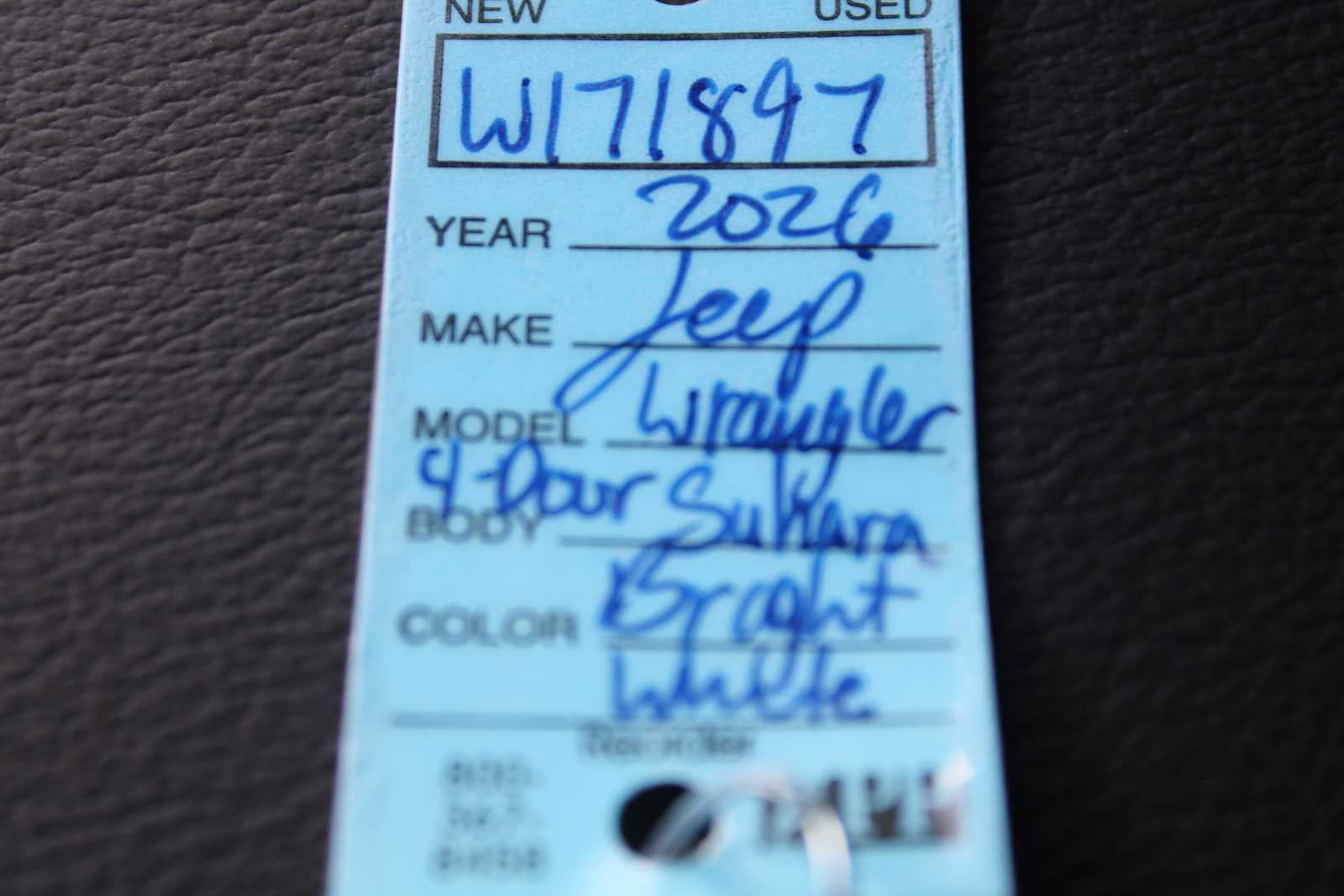 2026 Jeep Wrangler WRANGLER 4-DOOR SAHARA