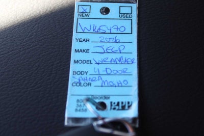 2026 Jeep Wrangler WRANGLER 4-DOOR SAHARA