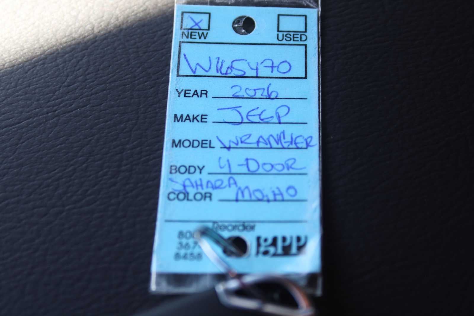 2026 Jeep Wrangler WRANGLER 4-DOOR SAHARA