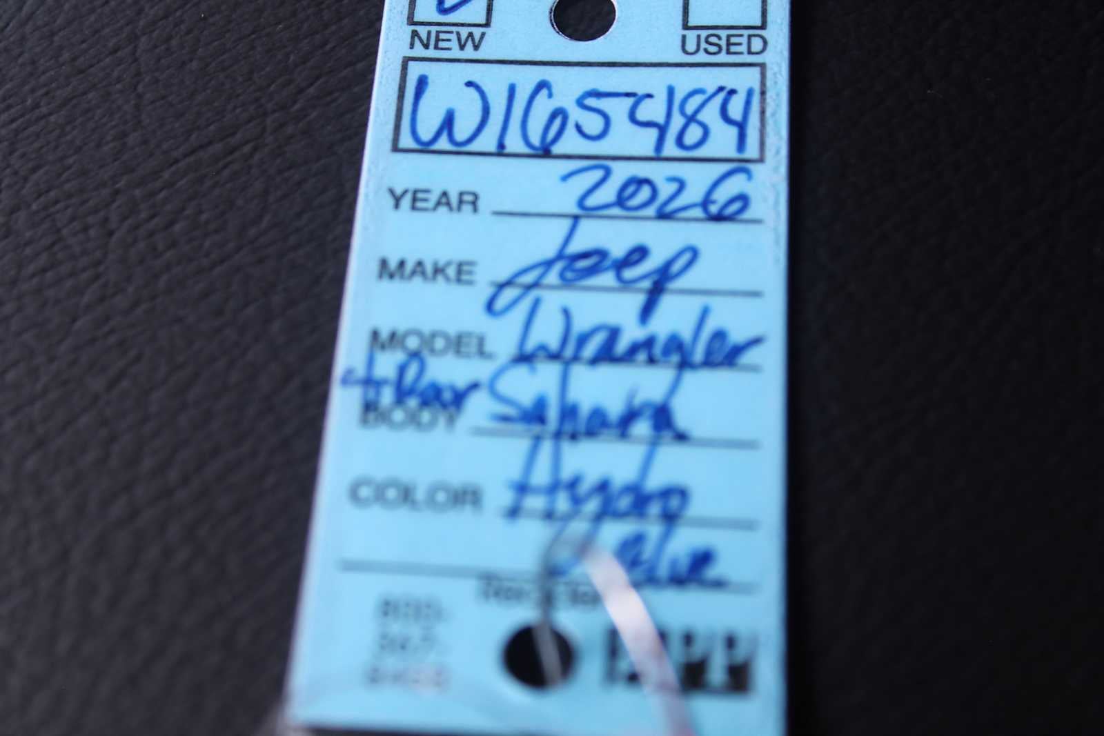 2026 Jeep Wrangler WRANGLER 4-DOOR SAHARA