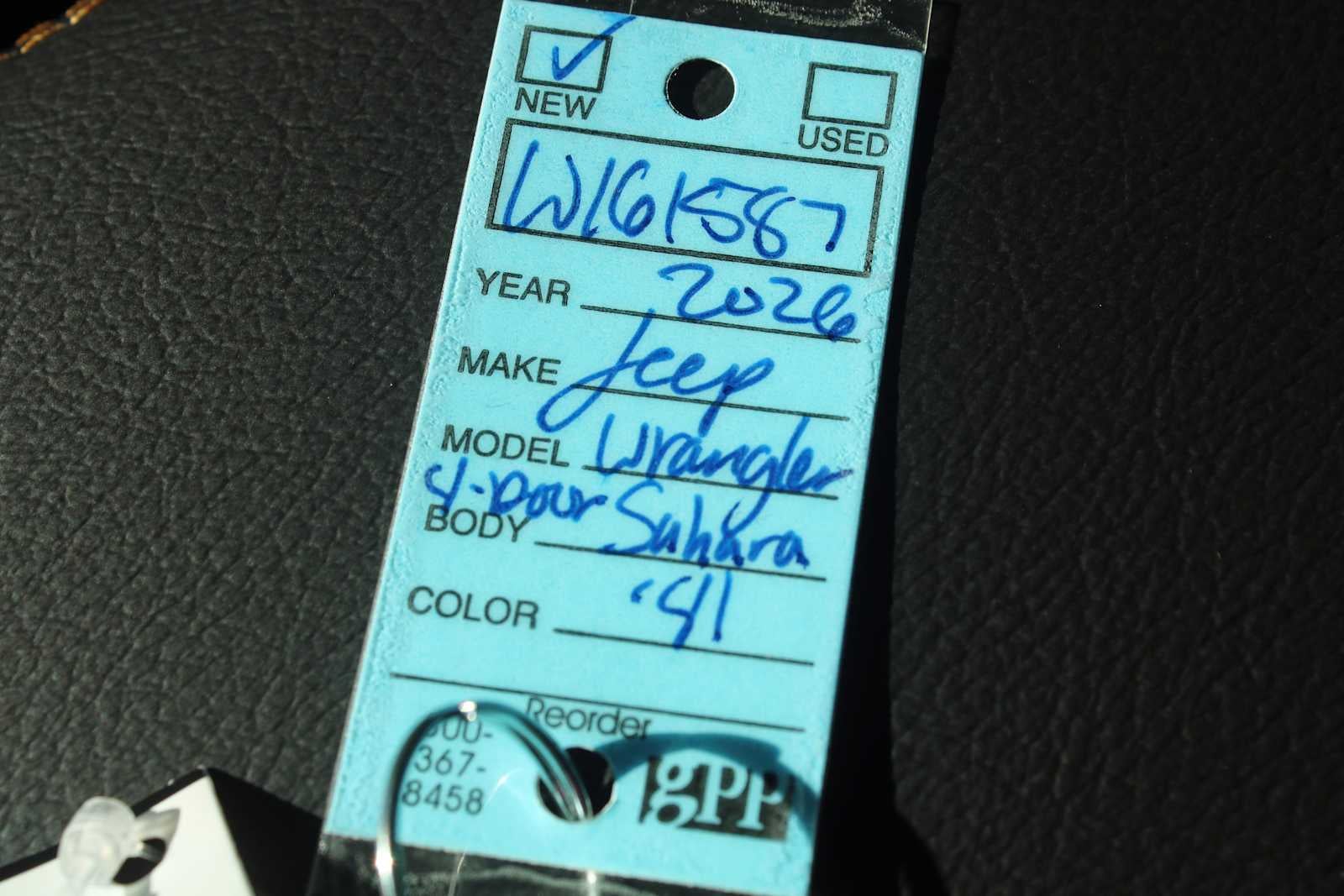 2026 Jeep Wrangler WRANGLER 4-DOOR SAHARA