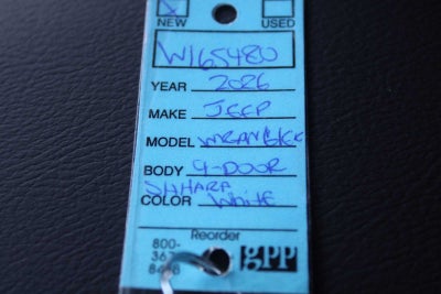 2026 Jeep Wrangler WRANGLER 4-DOOR SAHARA