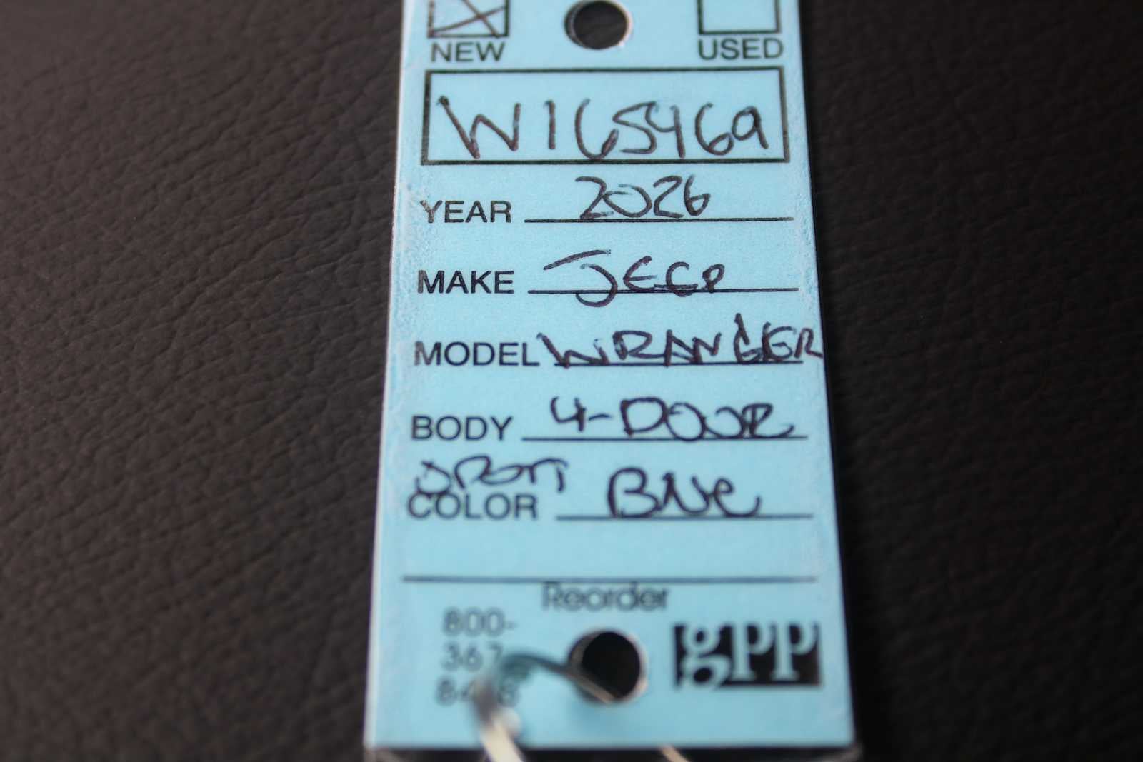 2026 Jeep Wrangler WRANGLER 4-DOOR SAHARA