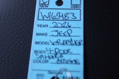 2026 Jeep Wrangler WRANGLER 4-DOOR SAHARA