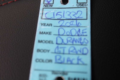 2026 Dodge Durango DURANGO GT RWD