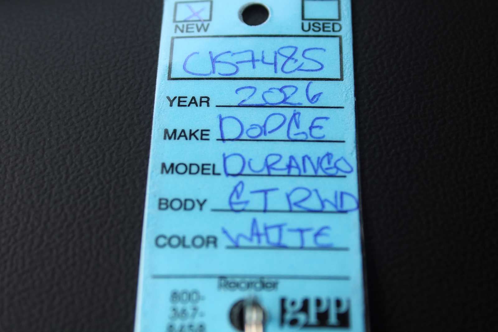 2026 Dodge Durango DURANGO GT RWD